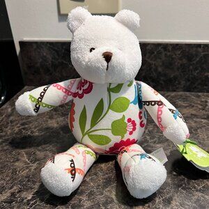 Vera Bradley Baby Toy Bear Plush Lola